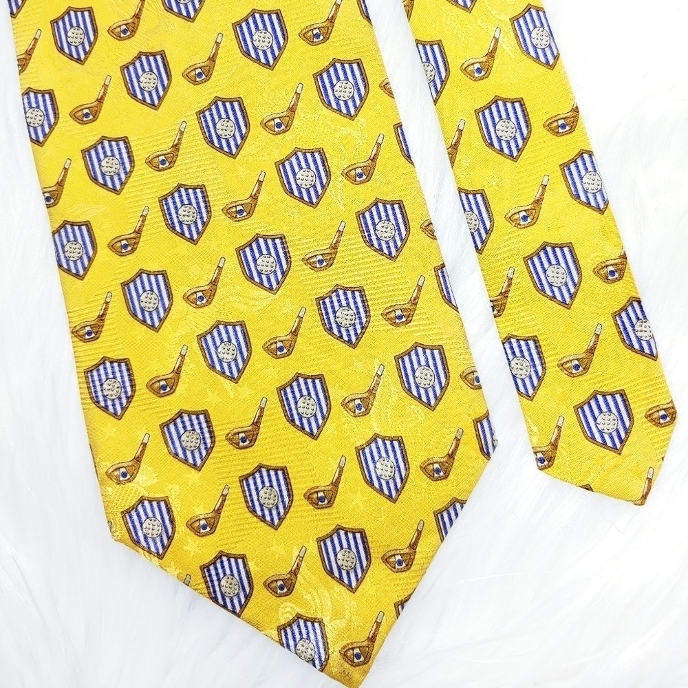 Vintage Robert Talbott Golf Tie 58"